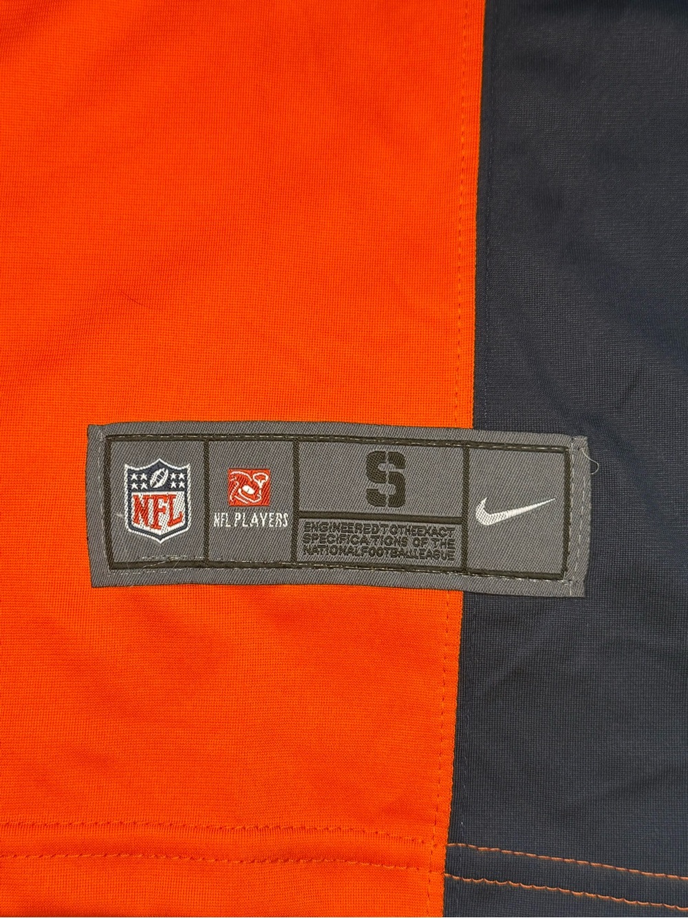 Nike Denver Broncos Melvin Gordon III #25 Jersey Orange Men’s Small - Picture 7 of 8